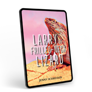 Larry the lizard easy reader childrens book